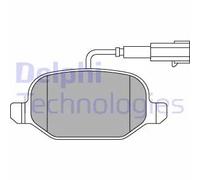 Set di pastiglie freno DELPHI LP2300, posteriore