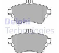 Pastiglie freno Low-Metallic LP2442 DELPHI per MERCEDES-BENZ CLA Coupé CLASSE A