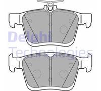 Set di pastiglie freno DELPHI LP2490, posteriore