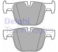 Pastiglie freno Low-Metallic LP2494 DELPHI per BMW 3 Gran Turismo 3 Touring 3