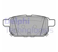 Set di pastiglie freno DELPHI LP2687, posteriore