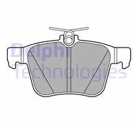 Set di pastiglie freno DELPHI LP2697, posteriore