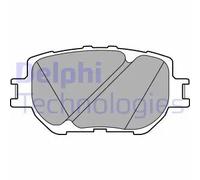Pastiglie freno Low-Metallic LP2699 DELPHI per LEXUS IS III