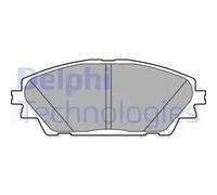 Set di pastiglie freno DELPHI LP2701, anteriore