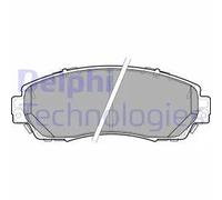 Set di pastiglie freno DELPHI LP2710, anteriore