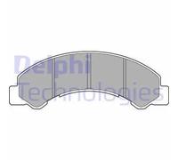 Pastiglie freno Low-Metallic LP2769 DELPHI per ISUZU GRAFTER FORWARD F N
