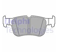 Pastiglie freno Low-Metallic LP3151 DELPHI per FORD FORD USA