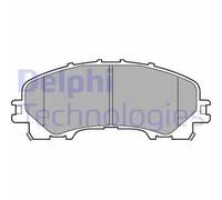 Pastiglie freno Low-Metallic LP3183 DELPHI per NISSAN INFINITI RENAULT