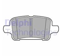 DELPHI LP3218 Kit pastiglie freno, Freno a disco per CHEVROLET,OPEL,VAUXHALL