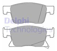 DELPHI LP3237 Kit pastiglie freni