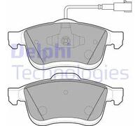 Set di pastiglie freno DELPHI LP3270, anteriore