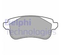 Set di pastiglie freno DELPHI LP3283, posteriore