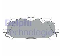 Set di pastiglie freno DELPHI LP3302, anteriore