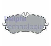 Pastiglie freno Low-Metallic LP3367 DELPHI per VW MAN