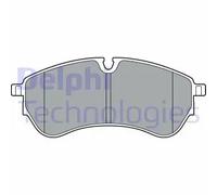 Set di pastiglie freno DELPHI LP3410, anteriore