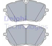 Pastiglie freno Low-Metallic LP3518 DELPHI per PEUGEOT OPEL CITROËN DS