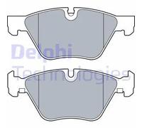 Set di pastiglie freno DELPHI LP3534, anteriore