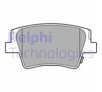 DELPHI LP3553 Kit pastiglie freni