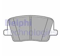 Pastiglie freno Low-Metallic LP3581 DELPHI per SSANGYONG REXTON REXTON VAN