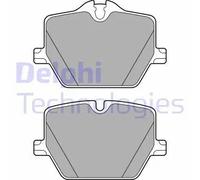 Set di pastiglie freno DELPHI LP3604, posteriore