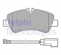 Set di pastiglie freno DELPHI LP3619, posteriore