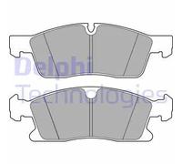 Pastiglie freno Low-Metallic LP3628 DELPHI per MERCEDES-BENZ CLASSE M GLE