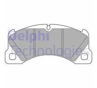 Delphi Pastiglie freno LP3629 - Low-Metallic anteriore per Porsche Cayenne Panamera Macan