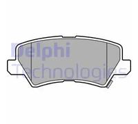 Pastiglie freno Low-Metallic LP3665 DELPHI per KIA PICANTO III