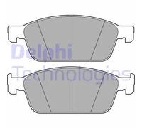 Set di pastiglie freno DELPHI LP3666, anteriore