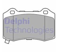 Pastiglie freno Low-Metallic LP3676 DELPHI per CHRYSLER CHEVROLET JEEP