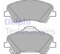Pastiglie freno Low-Metallic LP3678 DELPHI per KIA HYUNDAI