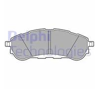 Pastiglie freno Low-Metallic LP3707 DELPHI per FORD RANGER