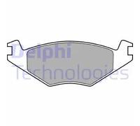 Pastiglie freno Low-Metallic LP505 DELPHI per VW SEAT