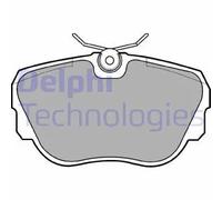 DELPHI LP596 Kit pastiglie freno, Freno a disco per BMW