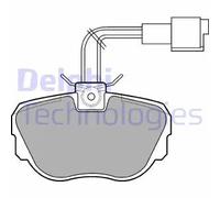 DELPHI LP647 Kit pastiglie freni