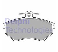 Set di pastiglie freno DELPHI LP770, anteriore