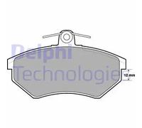 Set di pastiglie freno DELPHI LP778, anteriore