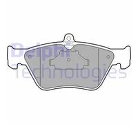 Pastiglie freno Low-Metallic LP873 DELPHI per OPEL SAAB