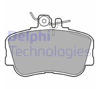 Set di pastiglie freno DELPHI LP881, anteriore