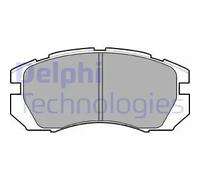 Pastiglie freno Low-Metallic LP930 DELPHI per SUBARU LEGACY I IMPREZA Familiare