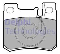 Pastiglie freno Low-Metallic LP947 DELPHI per MERCEDES-BENZ 190 124 Tre volumi
