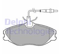 Set di pastiglie freno DELPHI LP986, anteriore