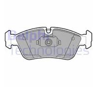 Set di pastiglie freno DELPHI LP1421, fronte