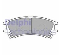 DELPHI LP1502 Kit pastiglie freni