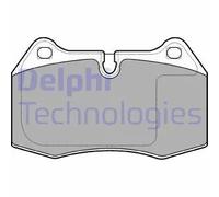 Set di pastiglie freno DELPHI LP1584, anteriore, posteriore