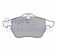 Set di pastiglie freno DELPHI LP1600, anteriore