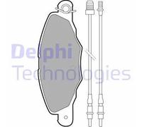 Delphi Kit pastiglie freni LP1629 Anteriore con contatto usura per Citroën Xantia/XM Break