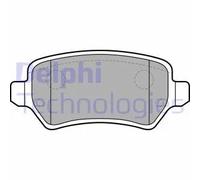 Pastiglie freno Low-Metallic LP1681 DELPHI