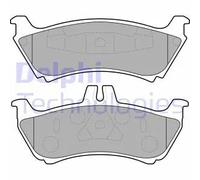 Set di pastiglie freno DELPHI LP1692, posteriore