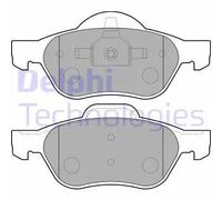 Set di pastiglie freno DELPHI LP1714, anteriore